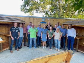 Dornburg: am Freitag, 03.09.2021 fand auf Einladung der Geschäftsleitung ein Dankeschön-Abend für langjährige Mitarbeiter statt.